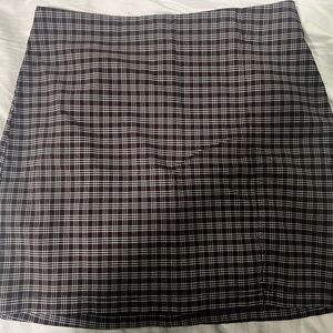 Urban Outfitters Black and Gray Mini Pencil Skirt